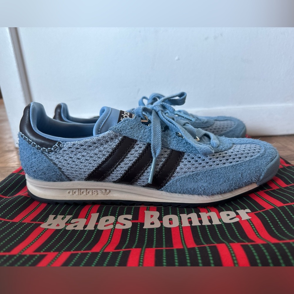 Adidas X Wales Bonner
Men's SL76 Mesh and Leather Low-Top Sneakers